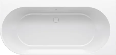 Freedom Corner 170x80 akrilkád, jobb, fehér, fehér/fekete/króm lefolyó