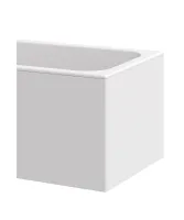 Oldallap  MDF 80 J fehér
