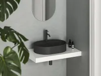 Ceramic Slim Shelf O 55 kerámiamosdó matt fekete