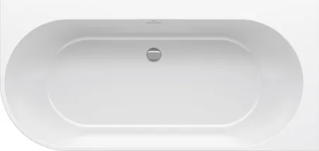 Freedom Corner 170x80 akrilkád, jobb, fehér, fehér/fekete/króm lefolyó