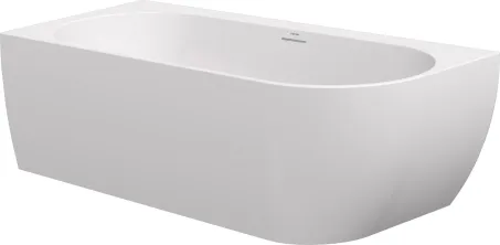 Freedom Corner 170x80 akrilkád, bal, fehér, fehér/fekete/króm lefolyó