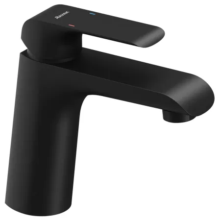 Flat fekete álló mosdócsaptelep leeresztő nélkül FL 014.20BL, fekete