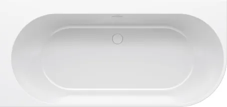 Freedom Corner 170x80 akrilkád, bal, fehér, fehér/fekete/króm lefolyó