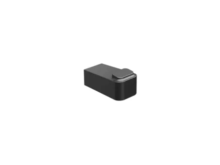 10° szimpla fogas TD 110.20BL, fekete
