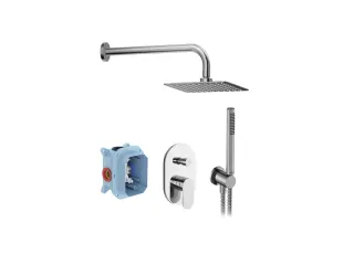 Chrome II falsík alatti zuhanyszett CR II 090.01CR.O2.RB070, króm