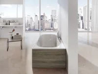 City Slim 180 x 80 akrilkád fehér