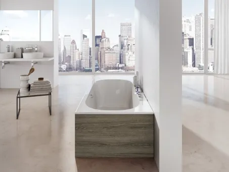 City Slim 180 x 80 akrilkád fehér