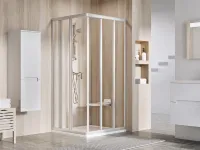 Supernova ASRV3-80 zuhanykabin 198 szatén+transparent