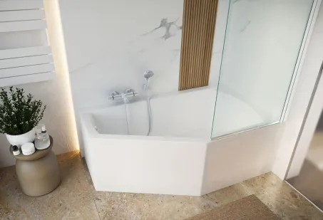 Venus aszimmetrikus akril kád 150x90 jobbos