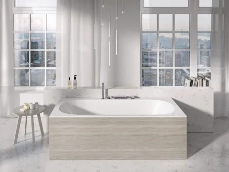 City Slim 180 x 80 akrilkád fehér