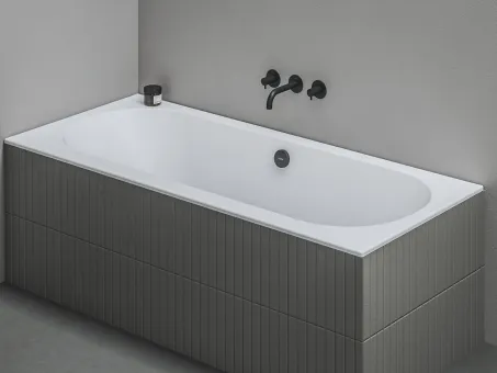 City Slim 180 x 80 akrilkád fehér