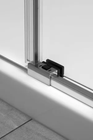 Espera KDJ szögletes zuhanykabin 140x75 átlátszó balos