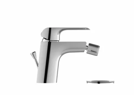 Flat bidécsaptelep leeresztővel FL 055.00CR, króm