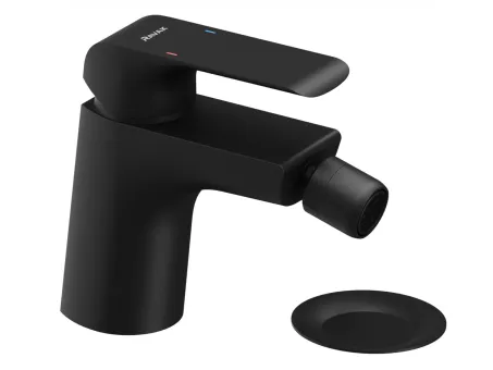 Flat fekete bidécsaptelep leeresztővel FL 055.20BL, fekete