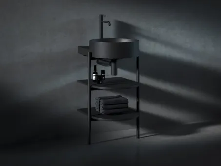 Yard 40 kerámiamosdó matt fekete