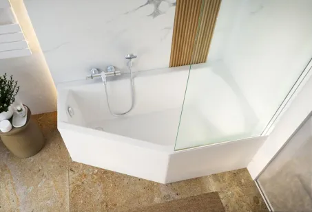 Venus aszimmetrikus akril kád 150x90 balos