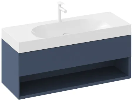 Lite 120/80 S mosdó fehér, túlfolyó nélkül, csaptelep furattal