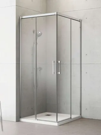 Idea 8 KDD szögletes zuhanykabin 120x110 átlátszó