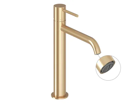 Espirit álló mosdócsaptelep 250 mm leeresztő nélkül ES 014.60GLB, Gold Brushed