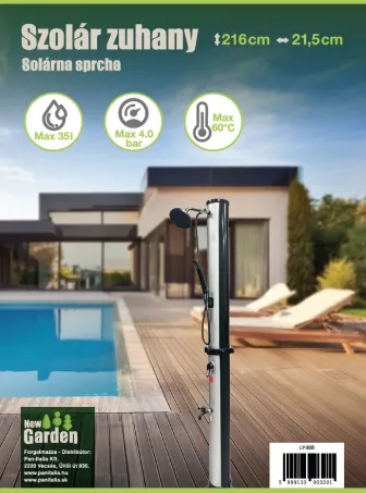 Szolár Kerti zuhanyzó 35 Literes LY-35