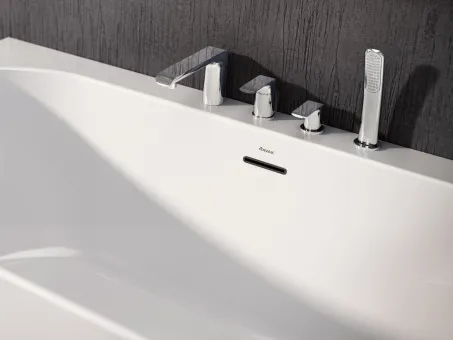 Flat kádperemr csaptelep szett FL 026.00CR, króm