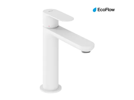 Eleganta álló mosdócsaptelep 170 mm leeresztő nélkül EL 012.10WV, White Velvet