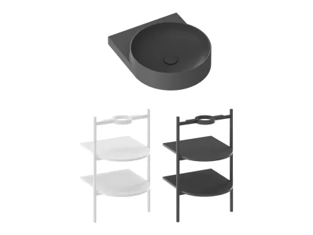 Yard 40 kerámiamosdó antracit