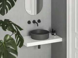 Uni Slim 40 kerámiamosdó, antracit