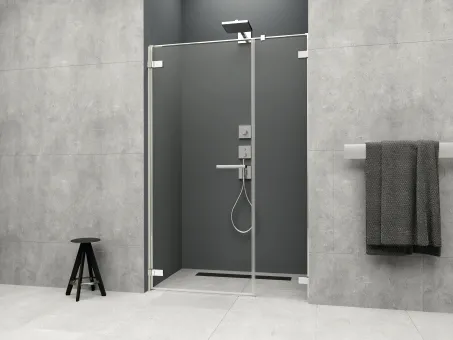 Arta DWS zuhanyajtó 110 átlátszó jobbos