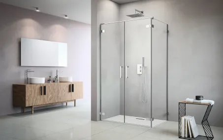 Arta DWD+S szögletes zuhanykabin 90x90 átlátszó