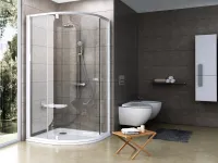 Pivot PSKK3 80x80 zuhanykabin fehér+transparent