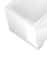 Oldallap 'A' 70 cm U (hófehér)