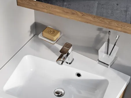 10° álló mosdócsaptelep leeresztő nélkül TD 012.00CR, króm