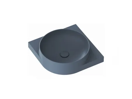 Yard 45 C kerámiamosdó Deepsea Blue, túlfolyó furat nélkül