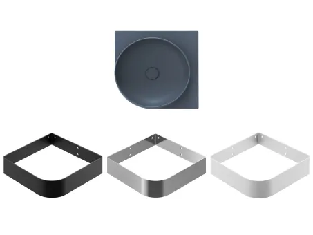 Yard 45 C kerámiamosdó Deepsea Blue, túlfolyó furat nélkül