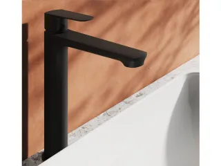 Life mosdócsaptelep 280 mm, lefolyó nélkül LF 015.20BL, fekete