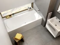 Campanula II 170x75 akrilkád fehér