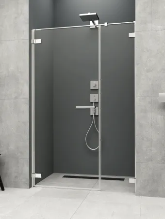 Arta DWS zuhanyajtó 130 átlátszó balos