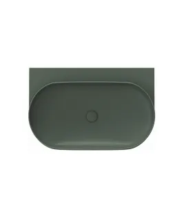 Yard 80 kerámiamosdó Grey Green, túlfolyó furat nélkül