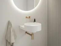 Yard 40 kerámiamosdó, fehér, túlfolyó furat nélkül