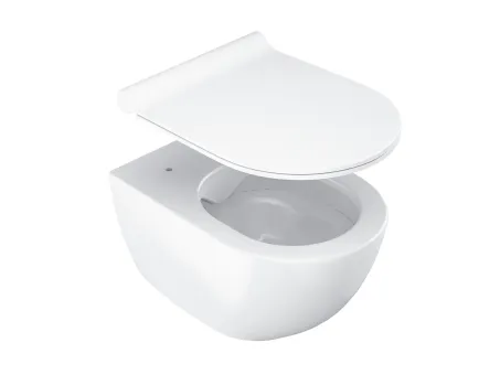 Uni Chrome WC Slim ülőke fehér