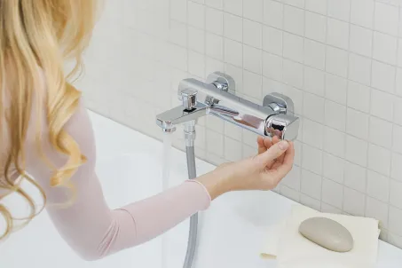 10° kádcsaptelep, 150 mm TD 022.00CR, króm