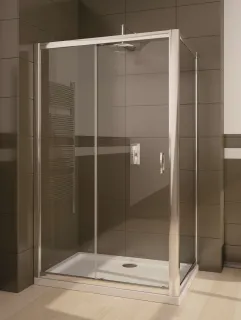 Premium Plus DWJ+S szögletes zuhanykabin 130x75 átlátszó