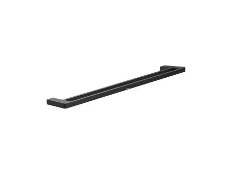 10° dupla törölközőtartó 63 cm TD 320.20BL, fekete