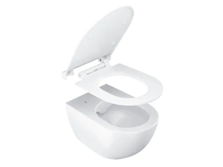 Uni Chrome WC Slim ülőke fehér