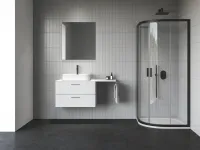 Blix II NBLCP4 90x90 zuhanykabin fekete+transparent