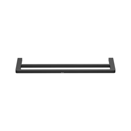 10° dupla törölközőtartó 63 cm TD 320.20BL, fekete