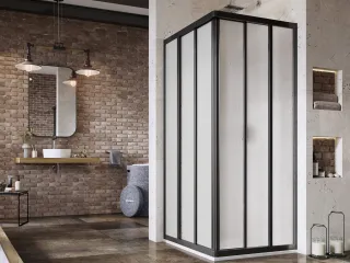 Supernova ASRV3-90 zuhanykabin-198 fekete+pearl