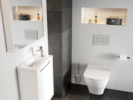 Classic WC ülőke Slim fehér