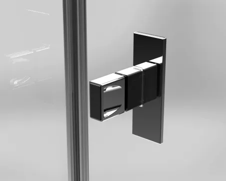 Nes 8 DWD+S szögletes zuhanykabin 100x80 átlátszó